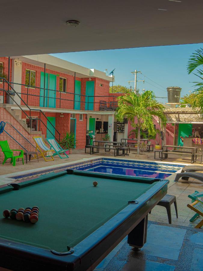 Hostel Nirvana Taganga Exterior foto