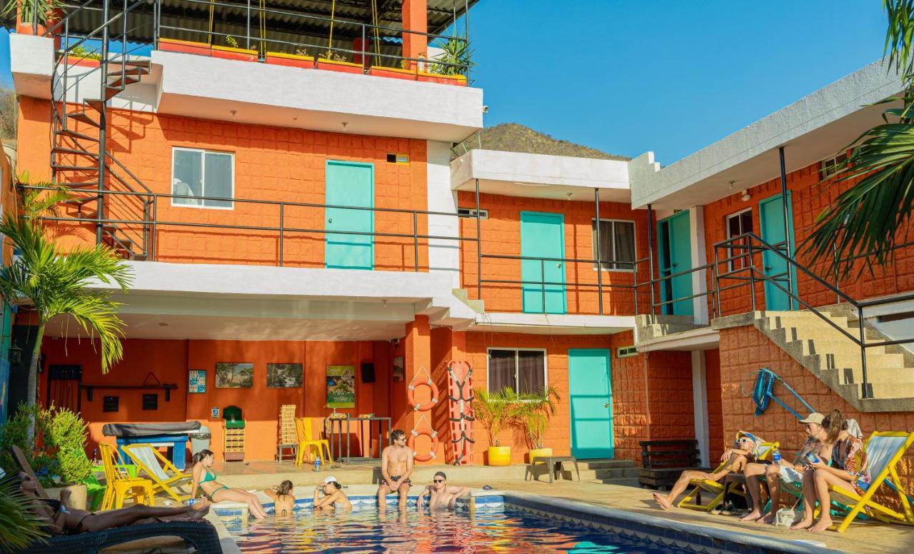 Hostel Nirvana Taganga Exterior foto