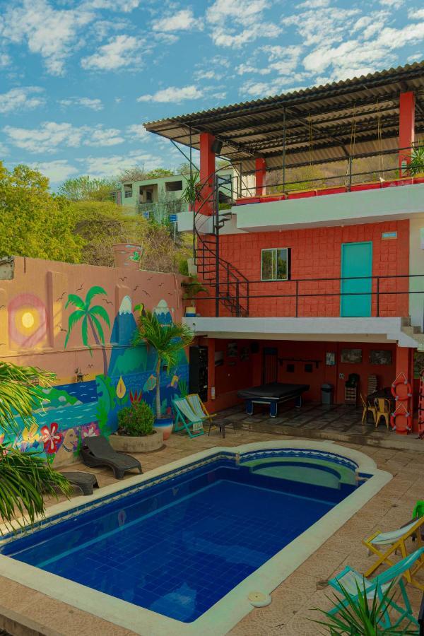 Hostel Nirvana Taganga Exterior foto