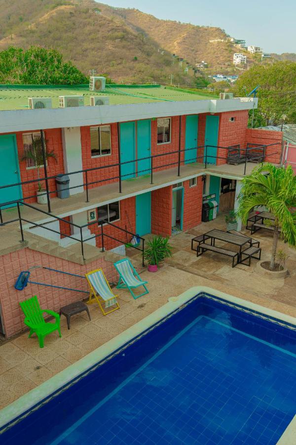 Hostel Nirvana Taganga Exterior foto