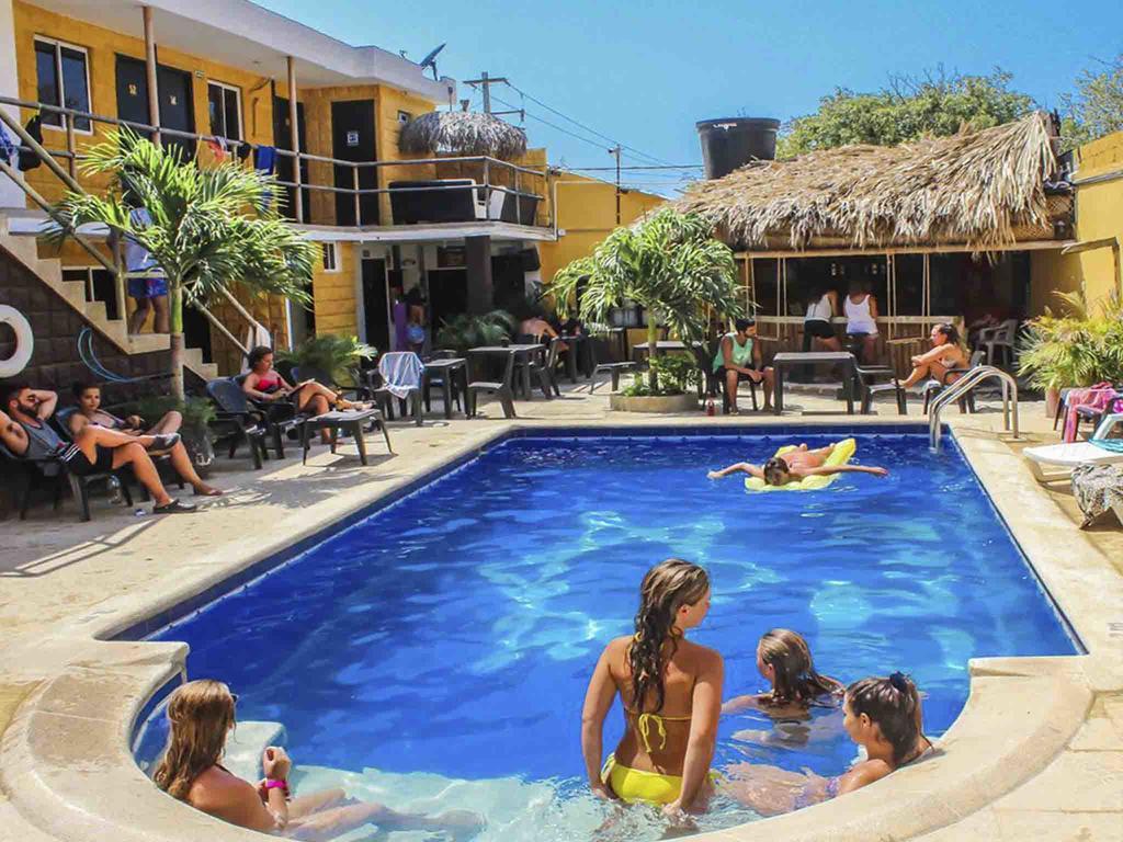 Hostel Nirvana Taganga Exterior foto